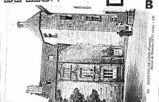 Ville de SAINTPOLDELEON Carte postale ancienne