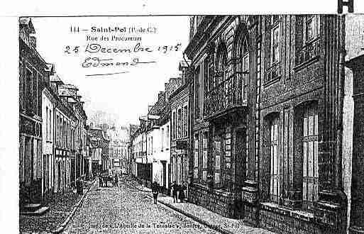 Ville de SAINTPOLSURTERNOISE Carte postale ancienne