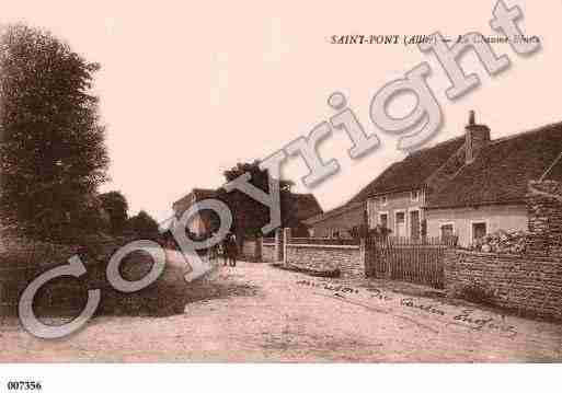 Ville de SAINTPONT Carte postale ancienne Ville de SAINTPONT Carte postale ancienne