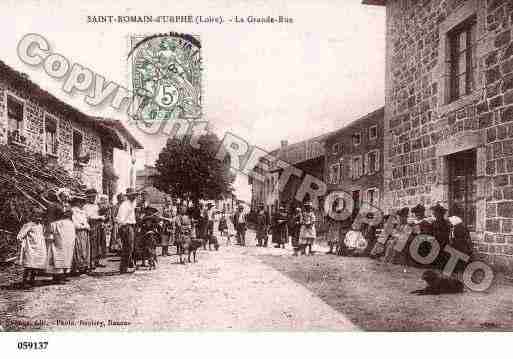 Ville de SAINTROMAIND\\\'URFE Carte postale ancienne Ville de SAINTROMAIND\\\'URFE Carte postale ancienne