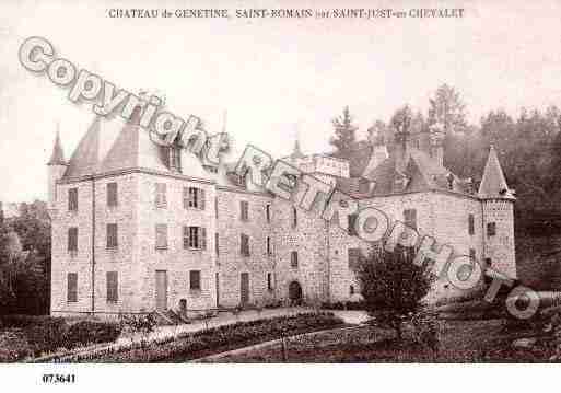 Ville de SAINTROMAIND\'URFE Carte postale ancienne