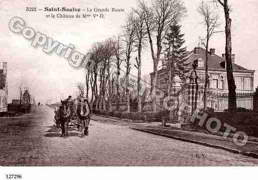 Ville de SAINTSAULVE Carte postale ancienne Ville de SAINTSAULVE Carte postale ancienne