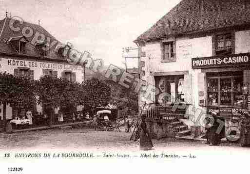 Ville de SAINTSAUVESD\'AUVERGNE Carte postale ancienne