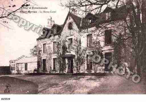Ville de SAINTSERVAN Carte postale ancienne