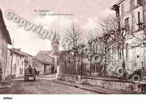 Ville de SAINTSOUPLETSURPY Carte postale ancienne