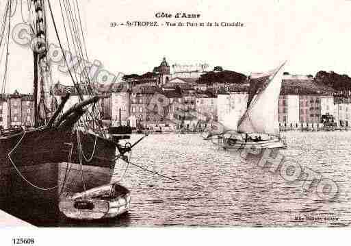 Ville de SAINTTROPEZ Carte postale ancienne