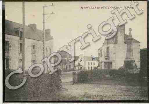 Ville de SAINTVINCENTSUROUST Carte postale ancienne