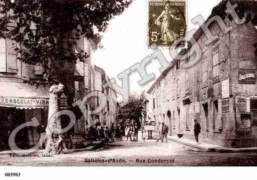 Ville de SALLELESD\'AUDE Carte postale ancienne