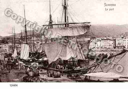 Ville de SANREMO Carte postale ancienne Ville de SANREMO Carte postale ancienne