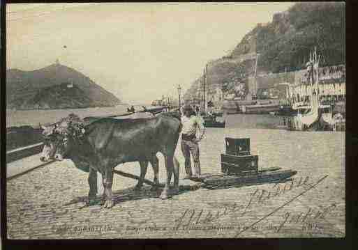 Ville de SANSEBASTIAN Carte postale ancienne  Ville de SANSEBASTIAN Carte postale ancienne