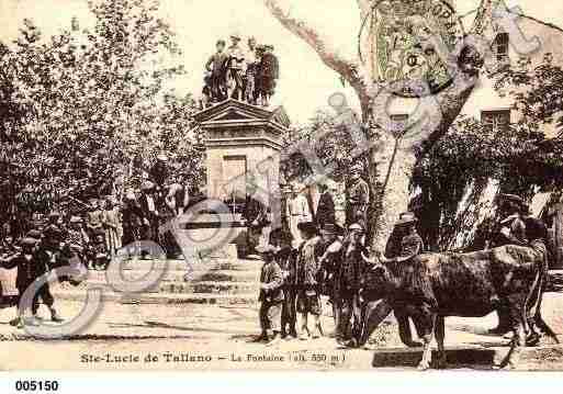 Ville de SANTALUCIADITALLANO Carte postale ancienne