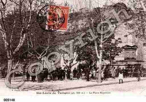 Ville de SANTALUCIADITALLANO Carte postale ancienne