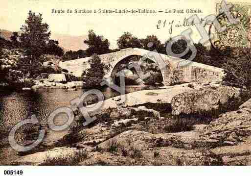 Ville de SANTALUCIADITALLANO Carte postale ancienne