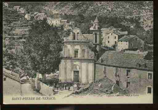 Ville de SANTOPIETRODITENDA Carte postale ancienne