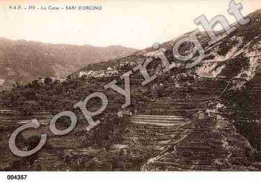 Ville de SARID\'ORCINO Carte postale ancienne