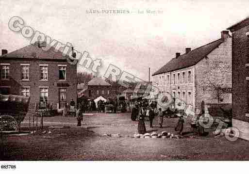 Ville de SARSPOTERIES Carte postale ancienne