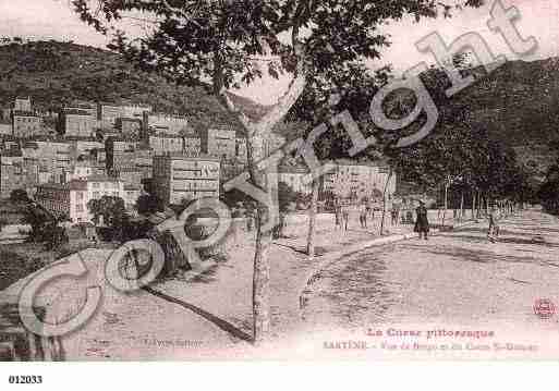 Ville de SARTENE Carte postale ancienne