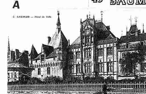 Ville de SAUMUR Carte postale ancienne Ville de SAUMUR Carte postale ancienne