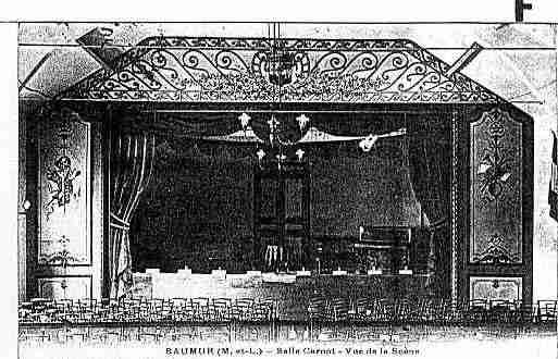 Ville de SAUMUR Carte postale ancienne