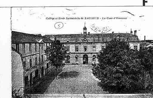 Ville de SAUMUR Carte postale ancienne