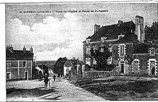 Ville de SAVENAY Carte postale ancienne