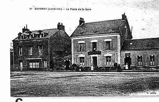 Ville de SAVENAY Carte postale ancienne