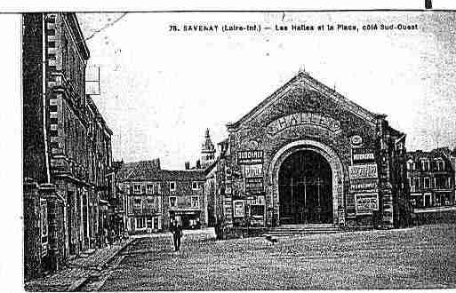 Ville de SAVENAY Carte postale ancienne