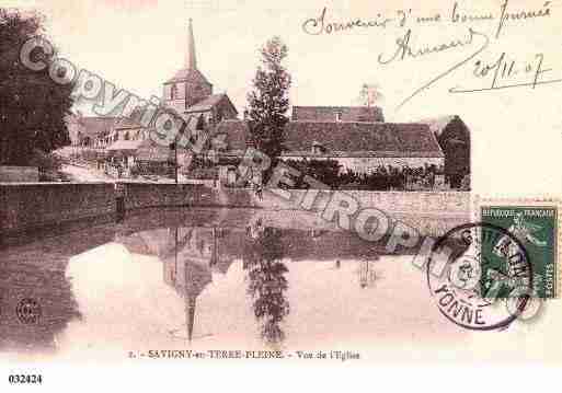 Ville de SAVIGNYENTERREPLAINE Carte postale ancienne Ville de SAVIGNYENTERREPLAINE Carte postale ancienne
