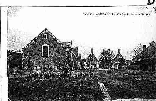 Ville de SAVIGNYSURBRAYE Carte postale ancienne