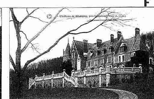 Ville de SAVIGNYSURBRAYE Carte postale ancienne