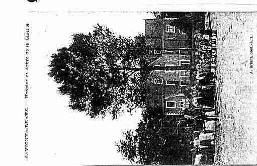 Ville de SAVIGNYSURBRAYE Carte postale ancienne Ville de SAVIGNYSURBRAYE Carte postale ancienne