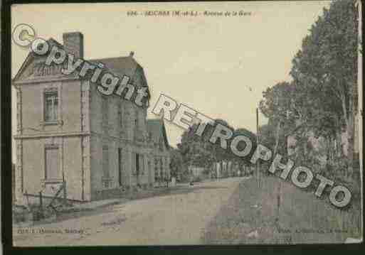 Ville de SEICHESSURLELOIR Carte postale ancienne