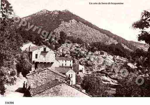 Ville de SERRADISCOPAMENE Carte postale ancienne