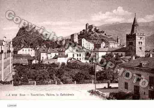 Ville de SION Carte postale ancienne Ville de SION Carte postale ancienne