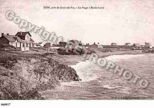 Ville de SIONSURL\'OCEAN Carte postale ancienne