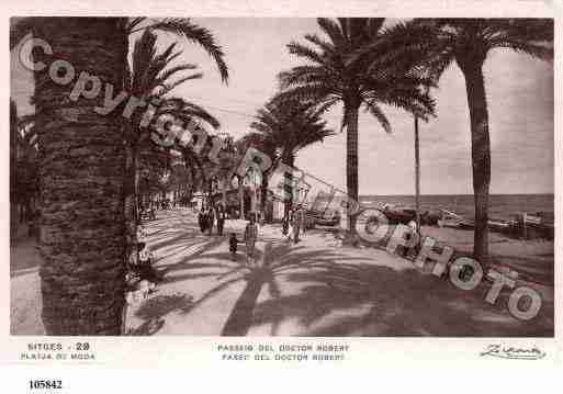 Ville de SITJES Carte postale ancienne Ville de SITJES Carte postale ancienne