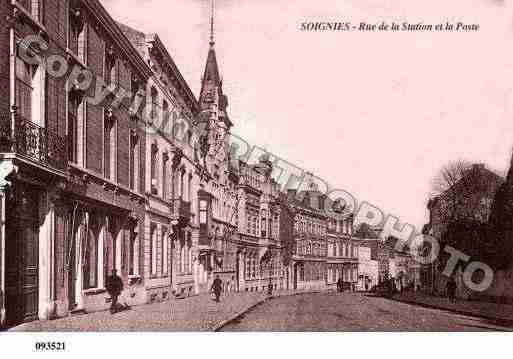 Ville de SOIGNIES Carte postale ancienne Ville de SOIGNIES Carte postale ancienne