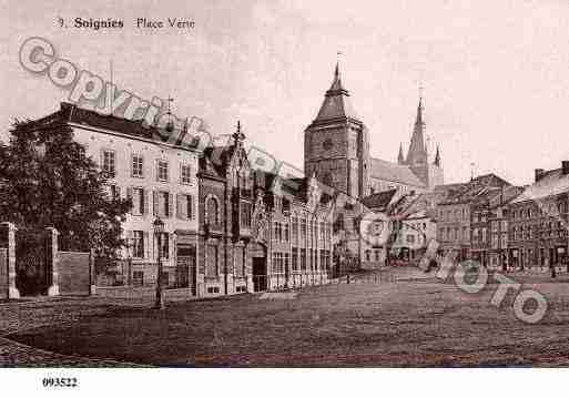 Ville de SOIGNIES Carte postale ancienne Ville de SOIGNIES Carte postale ancienne