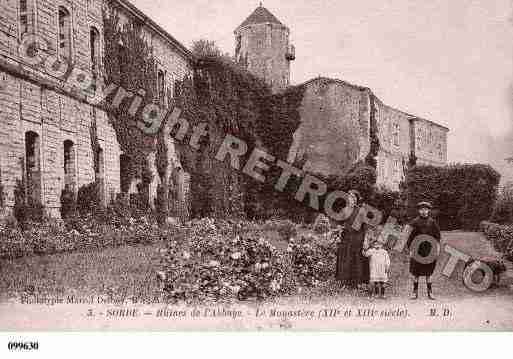 Ville de SORDEL\'ABBAYE Carte postale ancienne