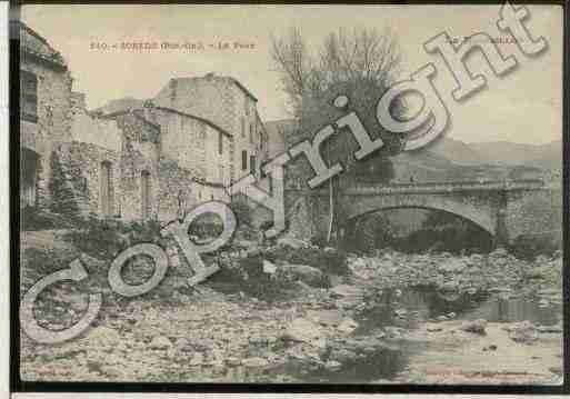 Ville de SOREDE Carte postale ancienne