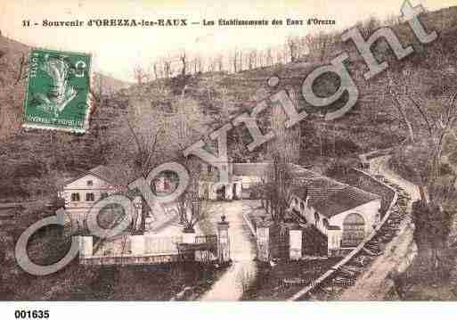 Ville de STAZZONA Carte postale ancienne