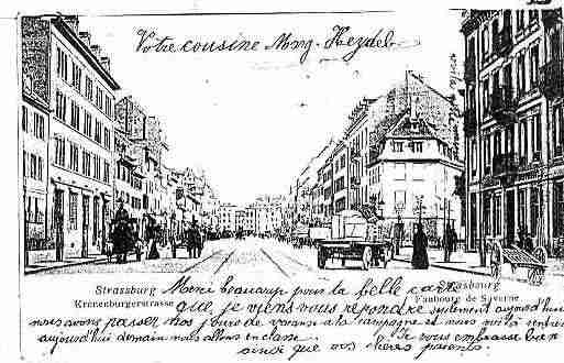 Ville de STRASBOURG Carte postale ancienne Ville de STRASBOURG Carte postale ancienne