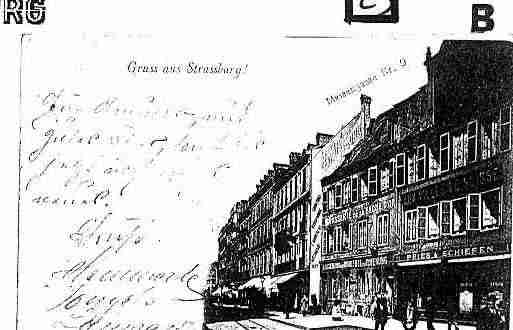 Ville de STRASBOURG Carte postale ancienne