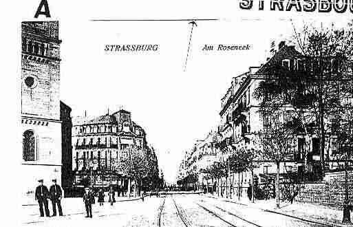 Ville de STRASBOURG Carte postale ancienne