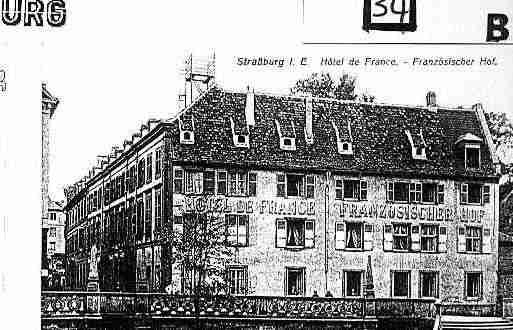 Ville de STRASBOURG Carte postale ancienne