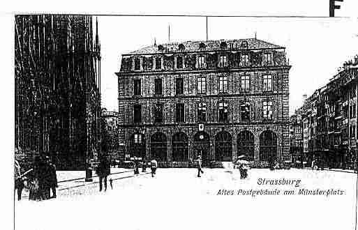 Ville de STRASBOURG Carte postale ancienne