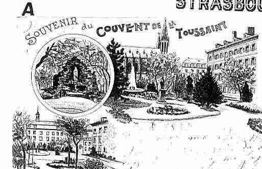 Ville de STRASBOURG Carte postale ancienne