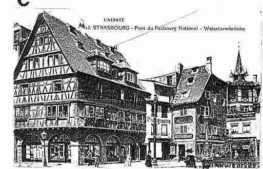 Ville de STRASBOURG Carte postale ancienne