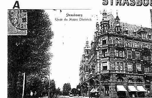 Ville de STRASBOURG Carte postale ancienne