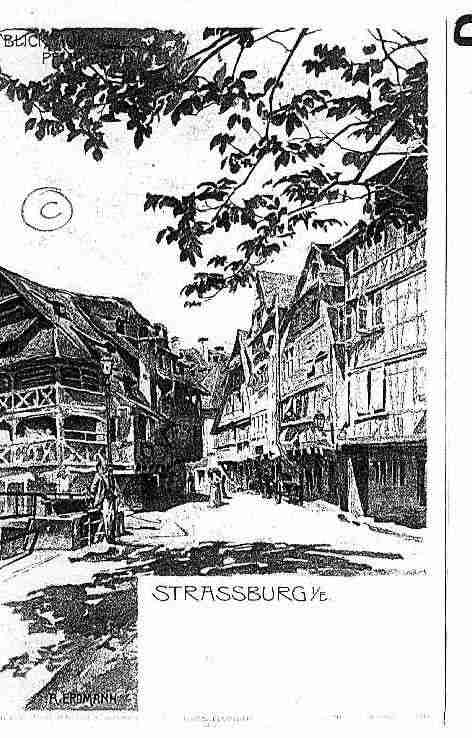 Ville de STRASBOURG Carte postale ancienne